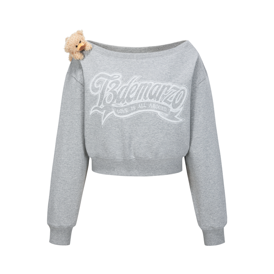13DE MARZO Doozoo Off-shoulder Jumper - 13DE MARZO