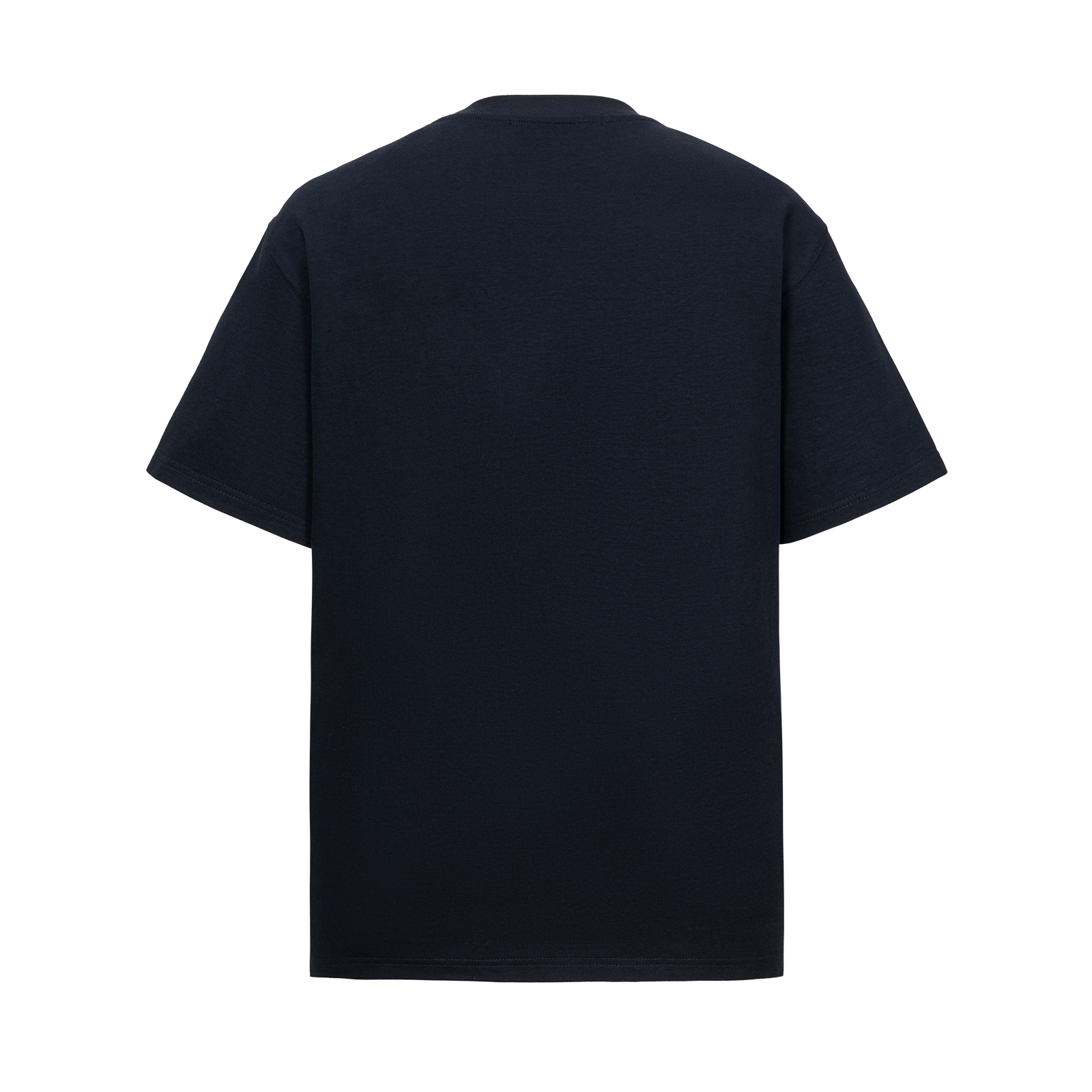 13DE MARZO Patchwork Bear Bath Scene T-shirt Navy Blue - 13DE MARZO