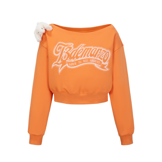 13DE MARZO Doozoo Off-shoulder Jumper - 13DE MARZO
