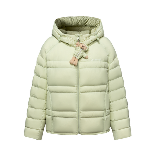 13DE MARZO Lightweight Quilted Down Jacket Green