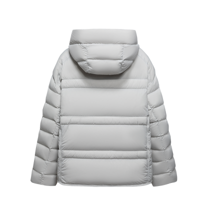 13DE MARZO Lightweight Quilted Down Jacket Grey