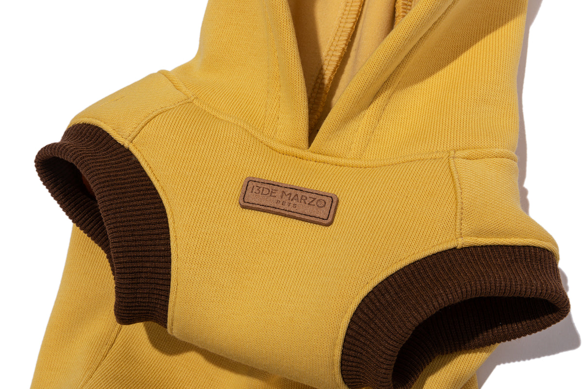 13DE MARZO Bee Bear Hoodie Yellow - 13DE MARZO