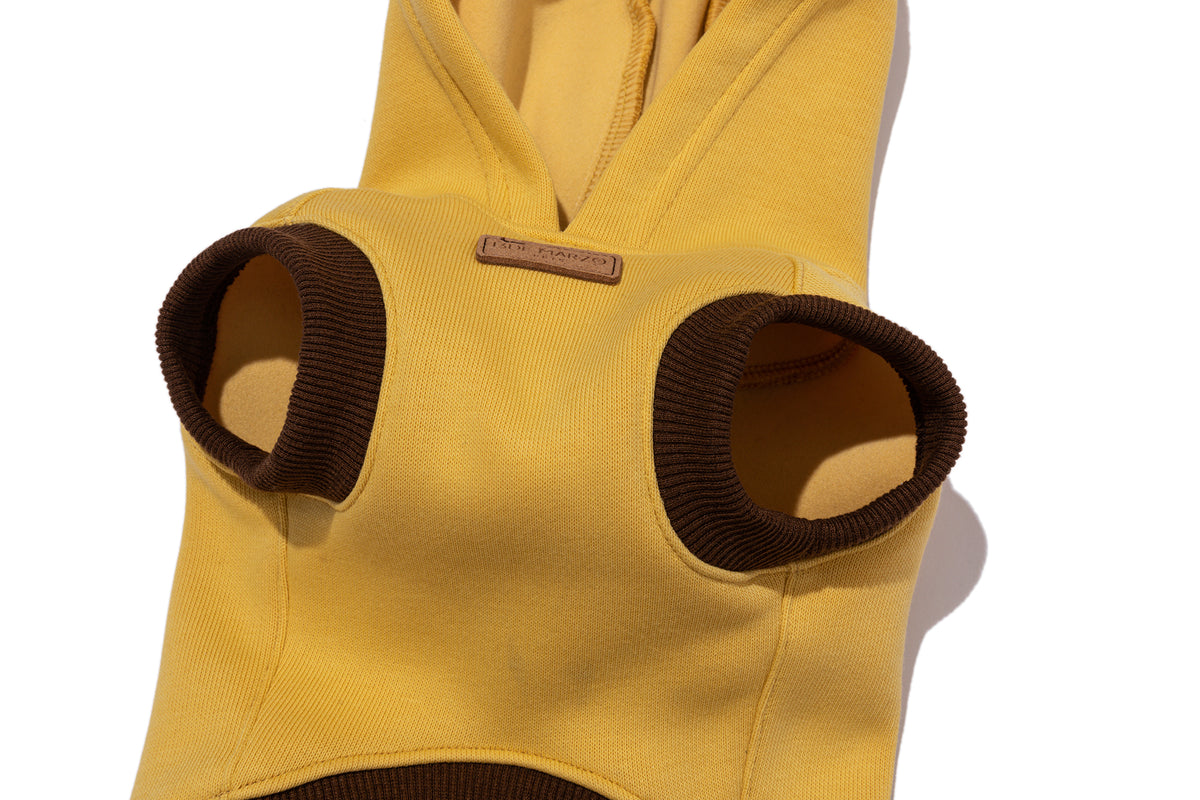 13DE MARZO Bee Bear Hoodie Yellow - 13DE MARZO