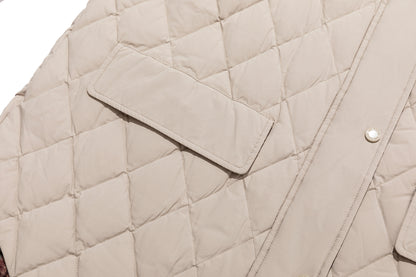 13DE MARZO Luminous Bear Down Jacket Coat Khaki - 13DE MARZO