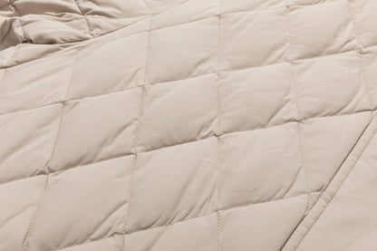 13DE MARZO Luminous Bear Down Jacket Coat Khaki - 13DE MARZO