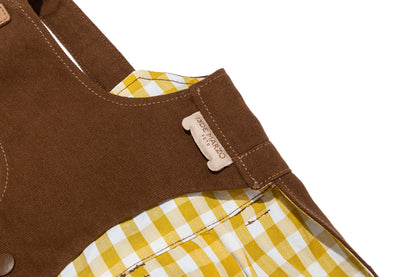 13DE MARZO Bee Bear Jumper Dress Yellow - 13DE MARZO