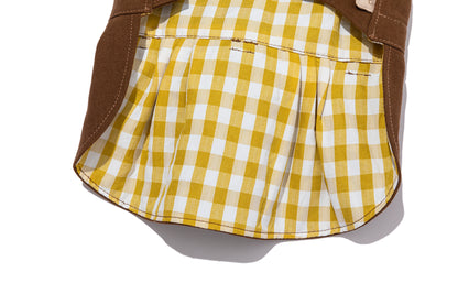 13DE MARZO Bee Bear Jumper Dress Yellow - 13DE MARZO