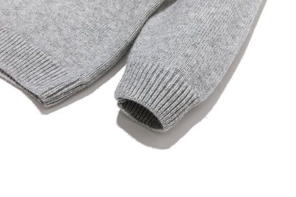 13DE MARZO BabyBear Base Crewneck Sweater Grey