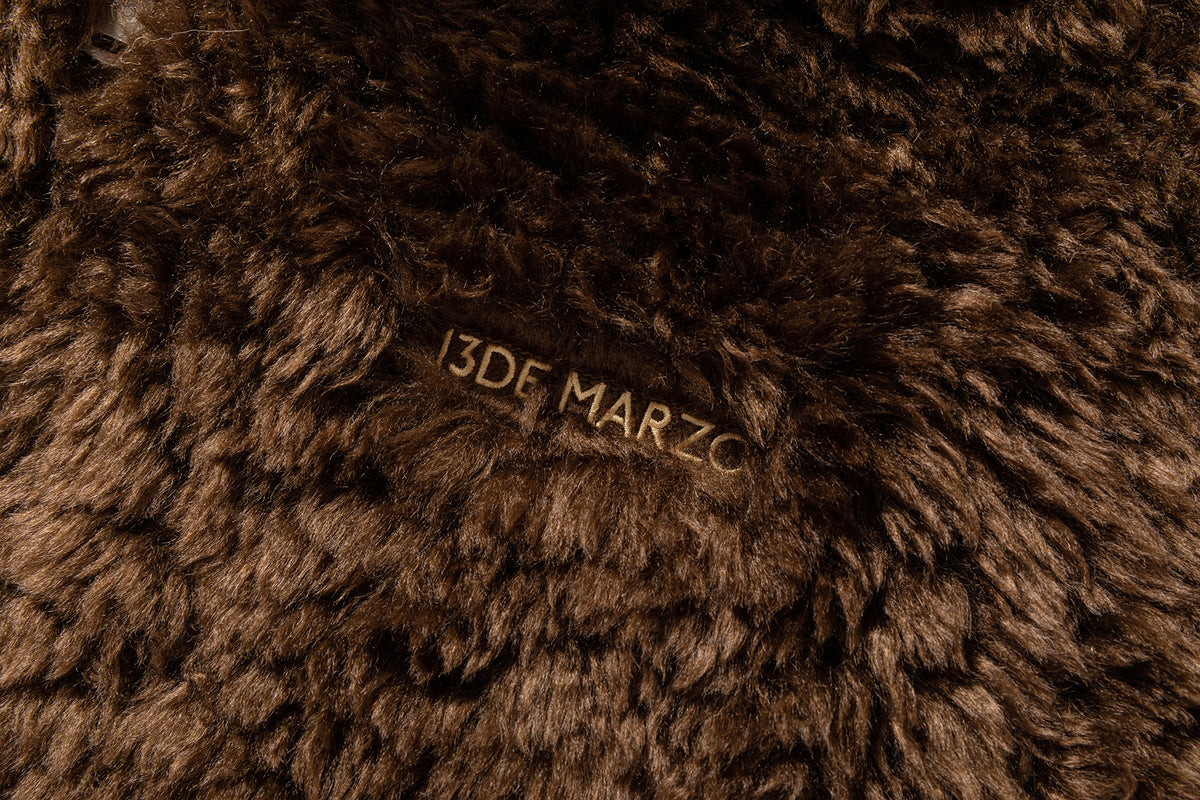 13DE MARZO Doozoo Bear Hooded Coat Brown - 13DE MARZO