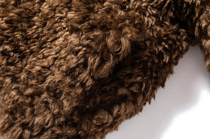 13DE MARZO Doozoo Bear Hooded Coat Brown - 13DE MARZO