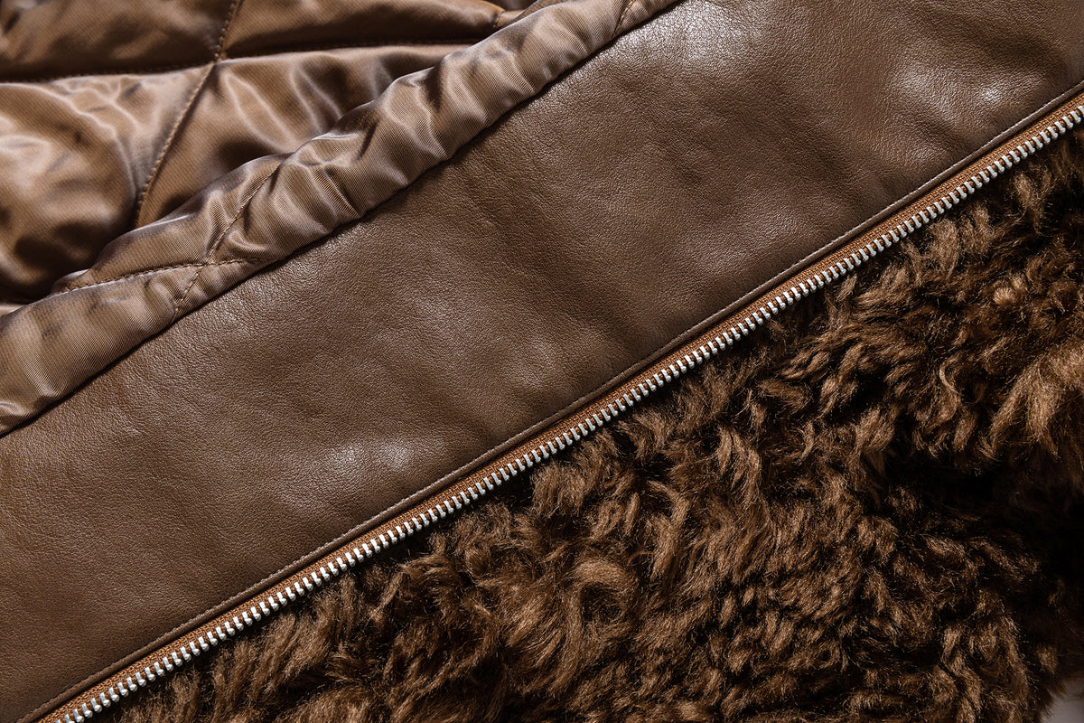 13DE MARZO Doozoo Bear Hooded Coat Brown - 13DE MARZO