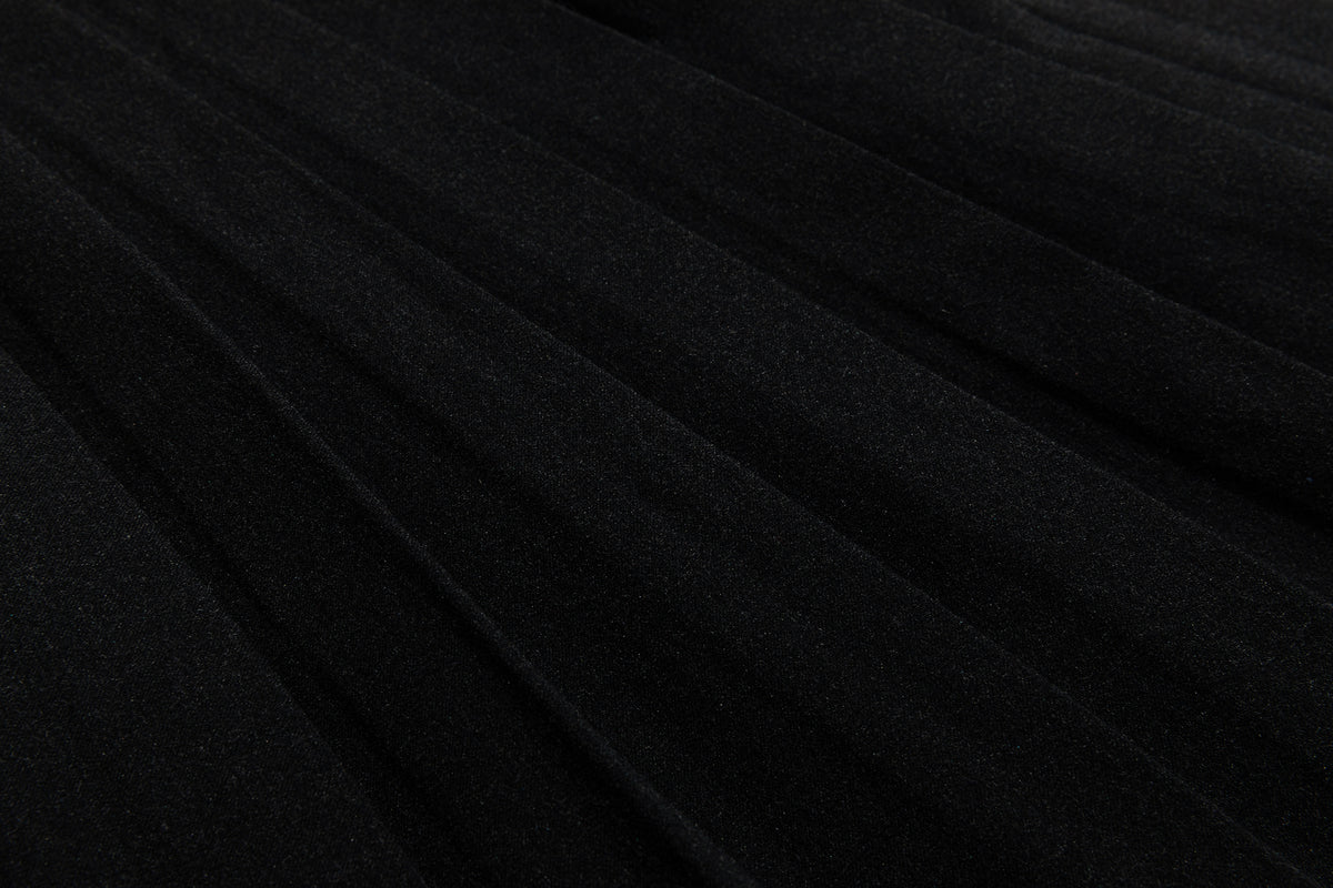 13DE MARZO Luminous Bear Double Waist Dress Dark Grey - 13DE MARZO