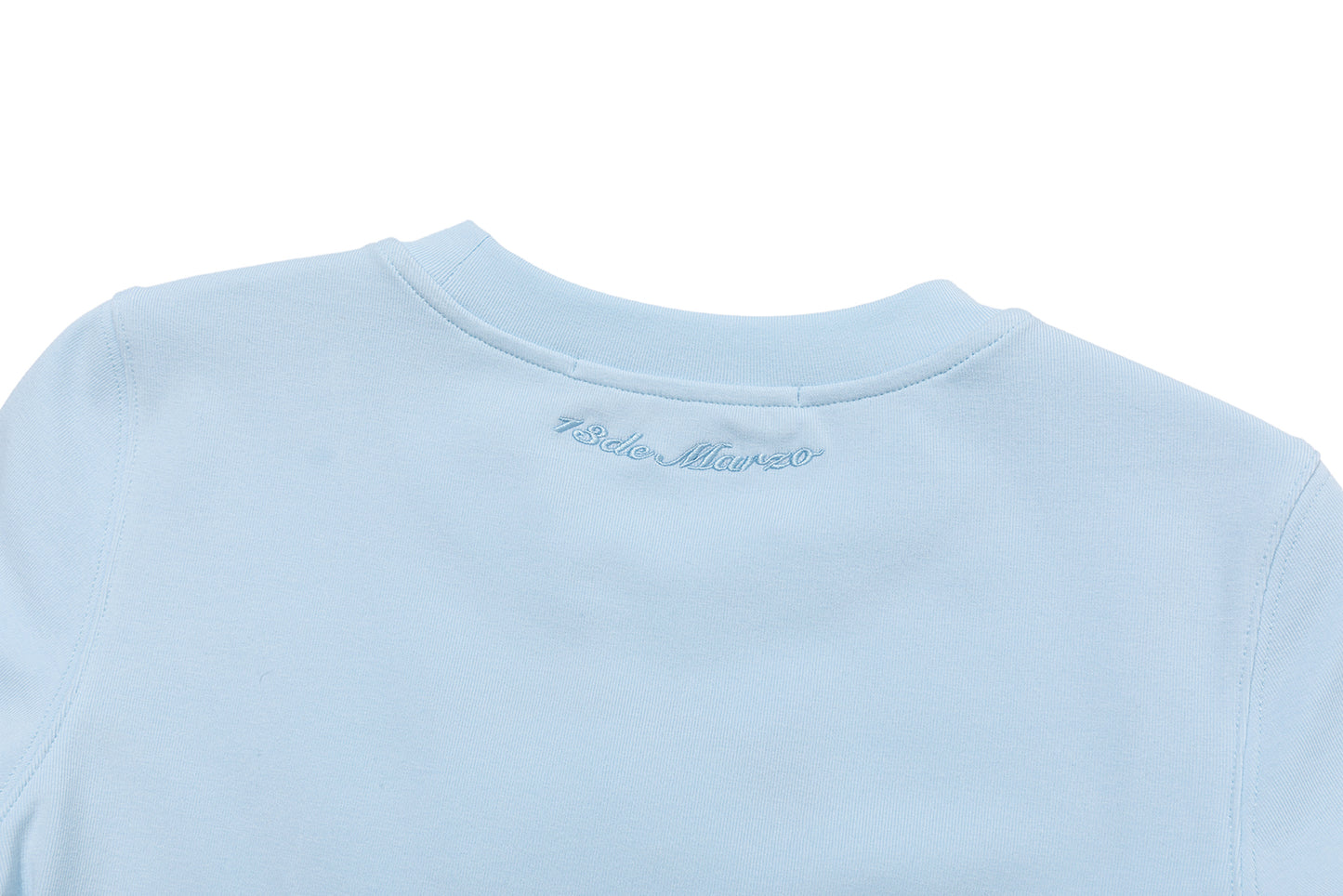 13DE MARZO Floral Illustration Tight Tee - 13DE MARZO