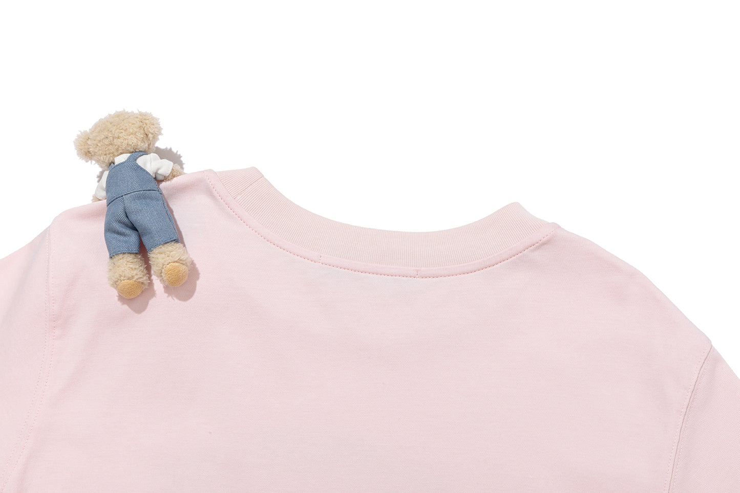 13DE MARZO Carousel Bear Printed T-shirt Pink - 13DE MARZO