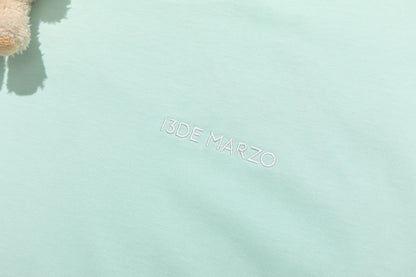 13DE MARZO Lumi Star Bear T-shirt Mint Green - 13DE MARZO