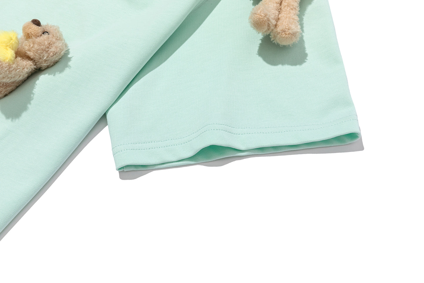 13DE MARZO Lumi Star Bear T-shirt Mint Green - 13DE MARZO