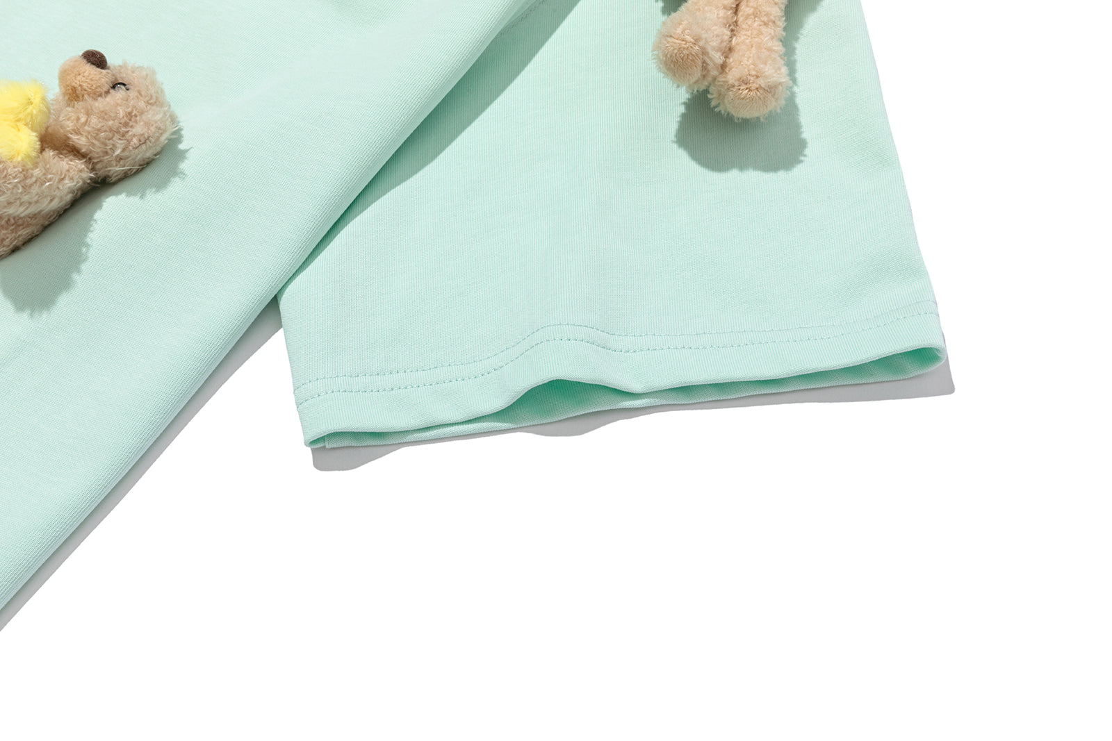 13DE MARZO Lumi Star Bear T-shirt Mint Green - 13DE MARZO