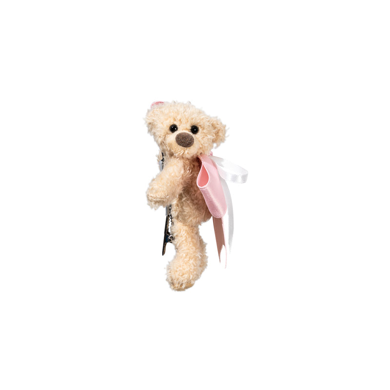 13DE MARZO RONRON Bear Ribbon Hair Clip - 13DE MARZO