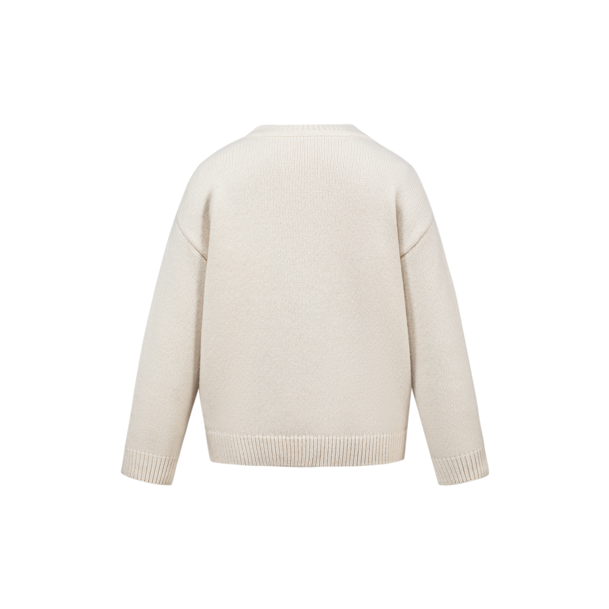 13DE MARZO BabyBear Base Crewneck Sweater Beige