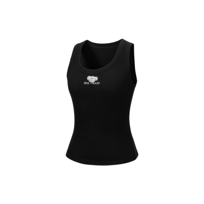 13DE MARZO Mini Bear Base Vest Black