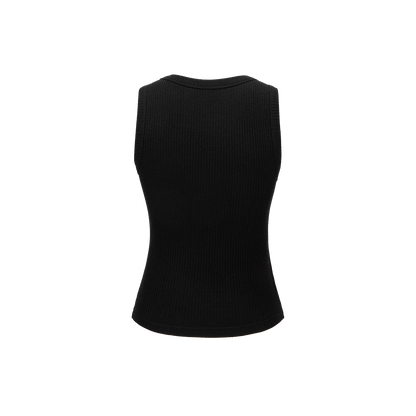 13DE MARZO Mini Bear Base Vest Black