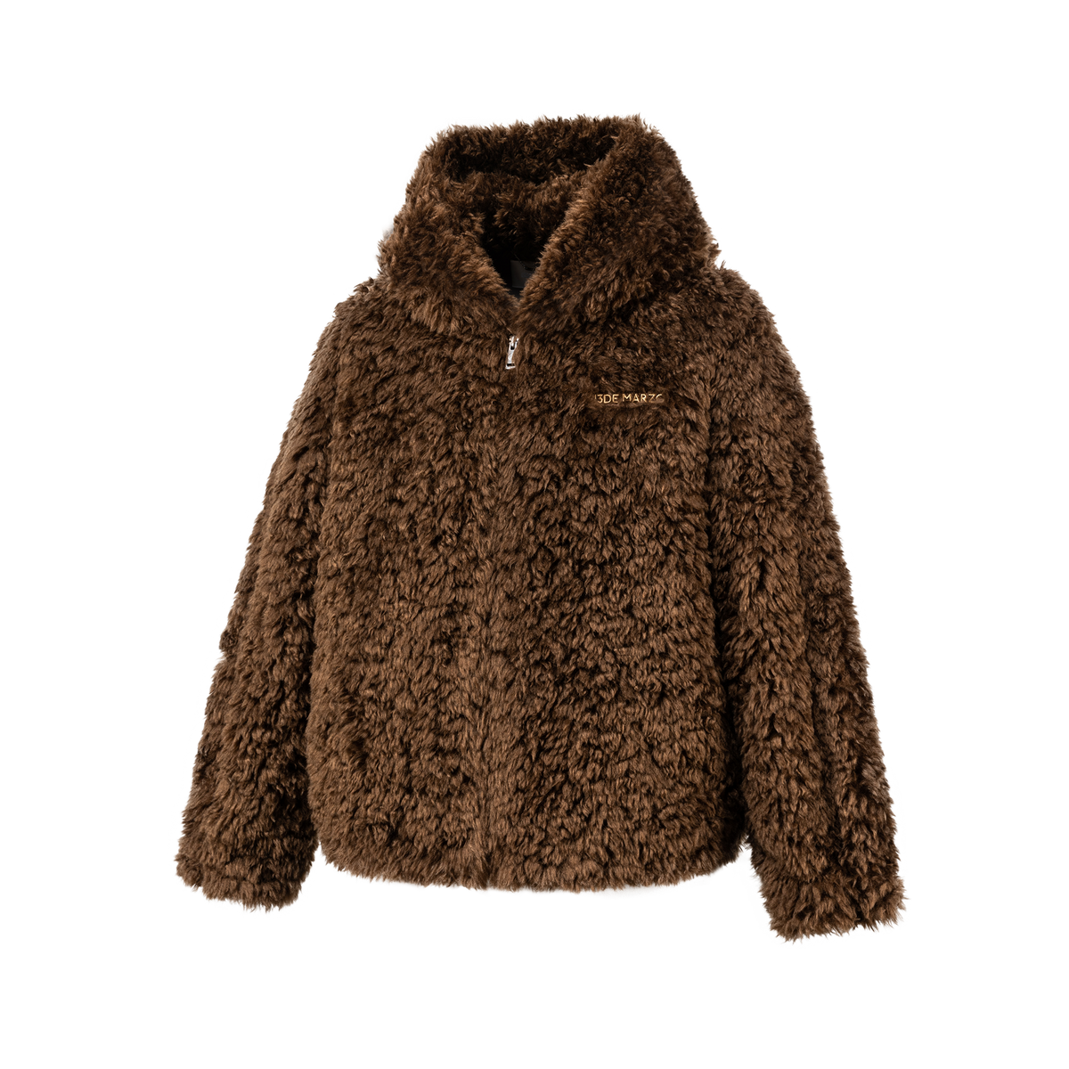 13DE MARZO Doozoo Bear Hooded Coat Brown - 13DE MARZO