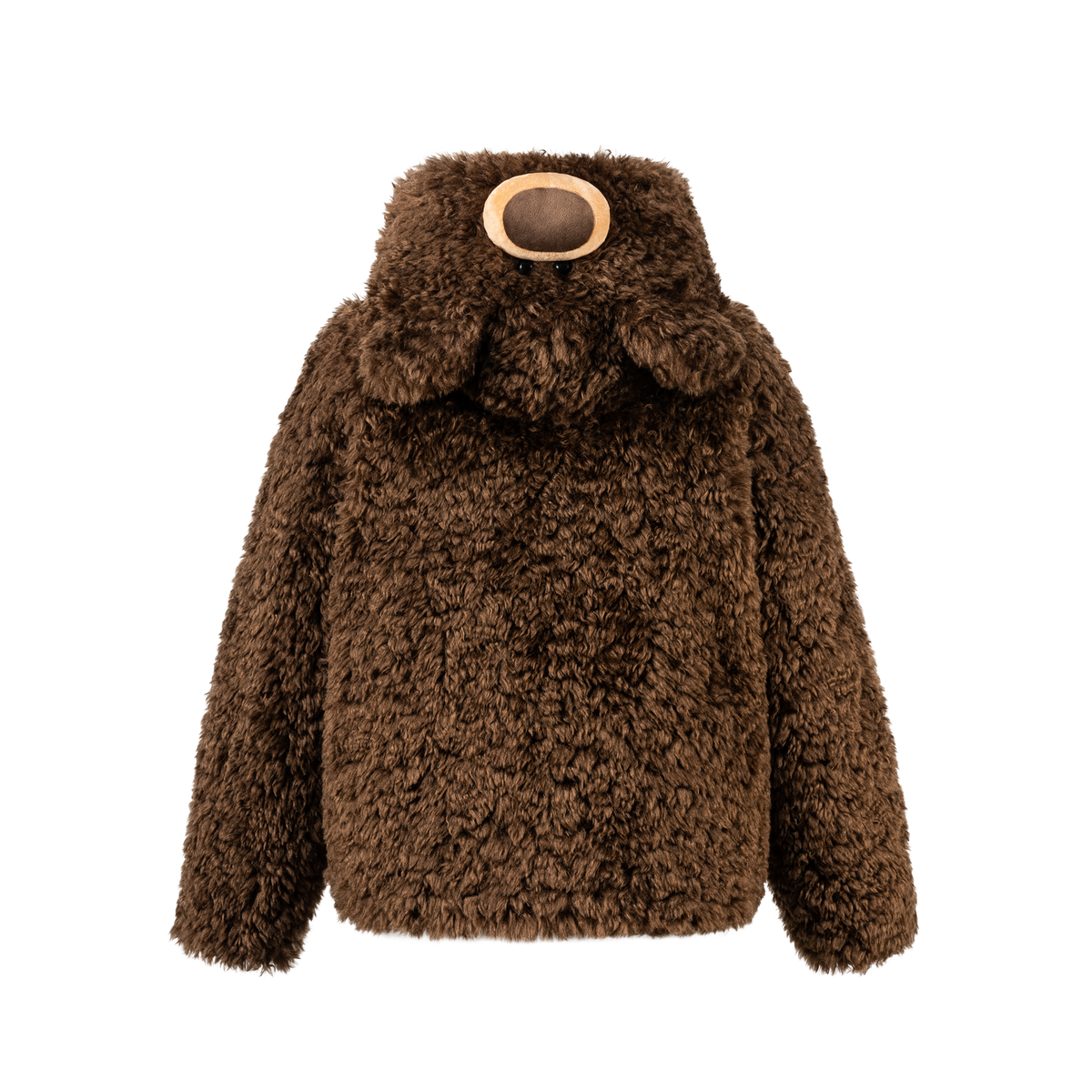 13DE MARZO Doozoo Bear Hooded Coat Brown - 13DE MARZO
