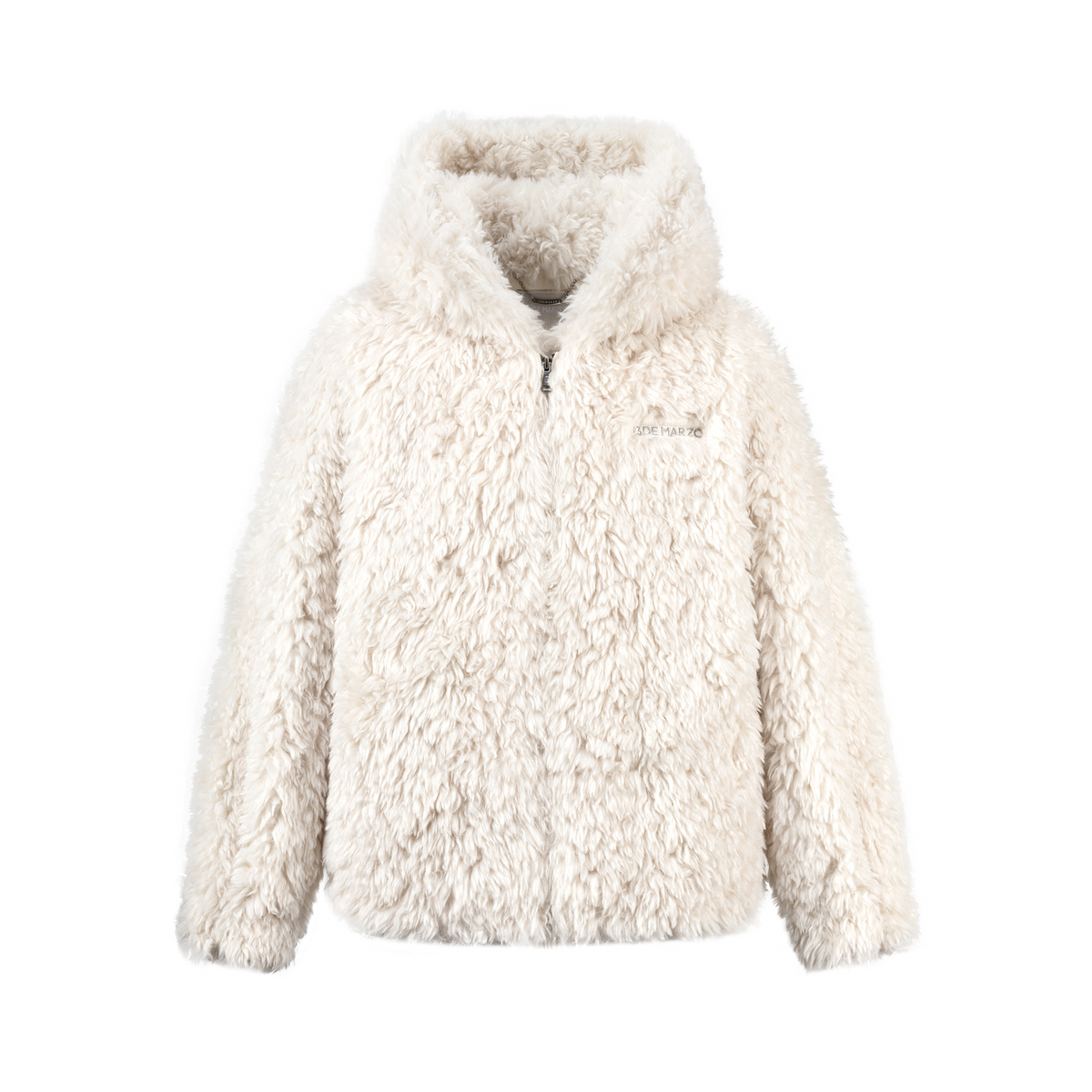 13DE MARZO Doozoo Bear Hooded Coat Beige - 13DE MARZO