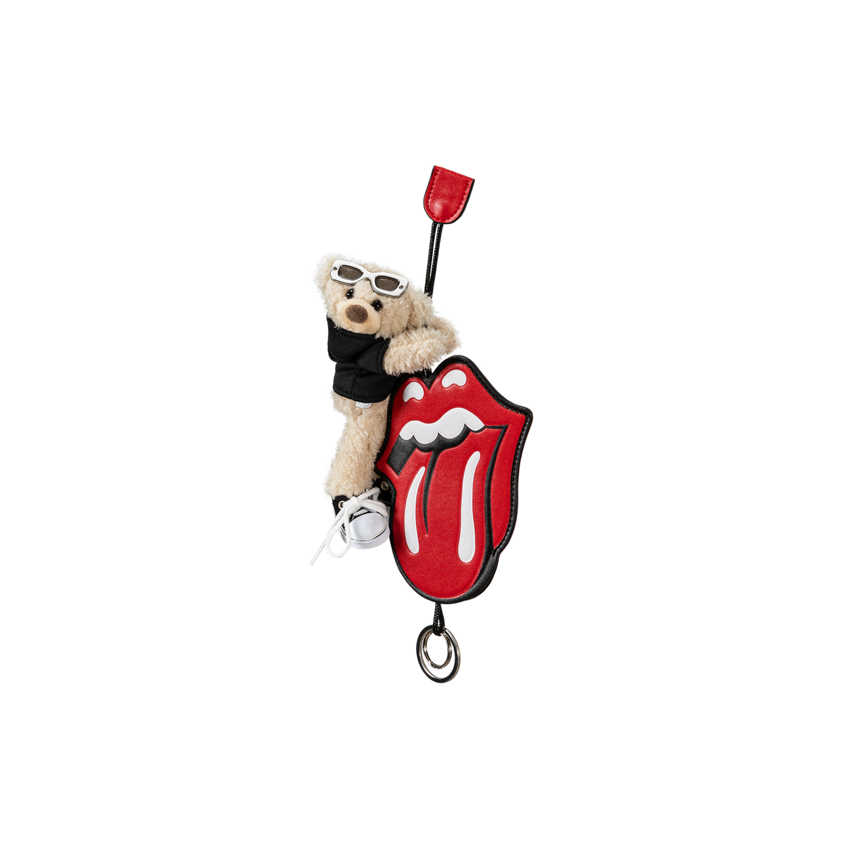 13DE MARZO Rolling Stones Bear Key Pouch
