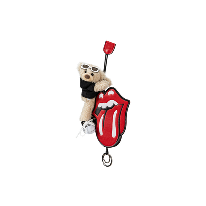 13DE MARZO Rolling Stones Bear Key Pouch