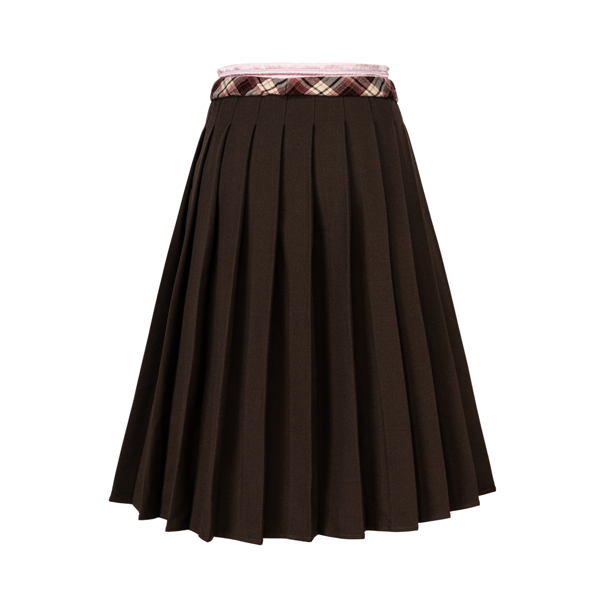 13DE MARZO Luminous Bear Double Waist Dress Brown - 13DE MARZO