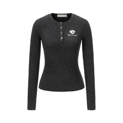 13DE MARZO Doozoo Knit Undershirt Black