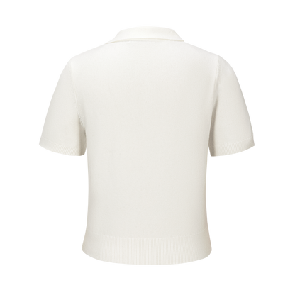 13DE MARZO Doozoo Polo Tee White