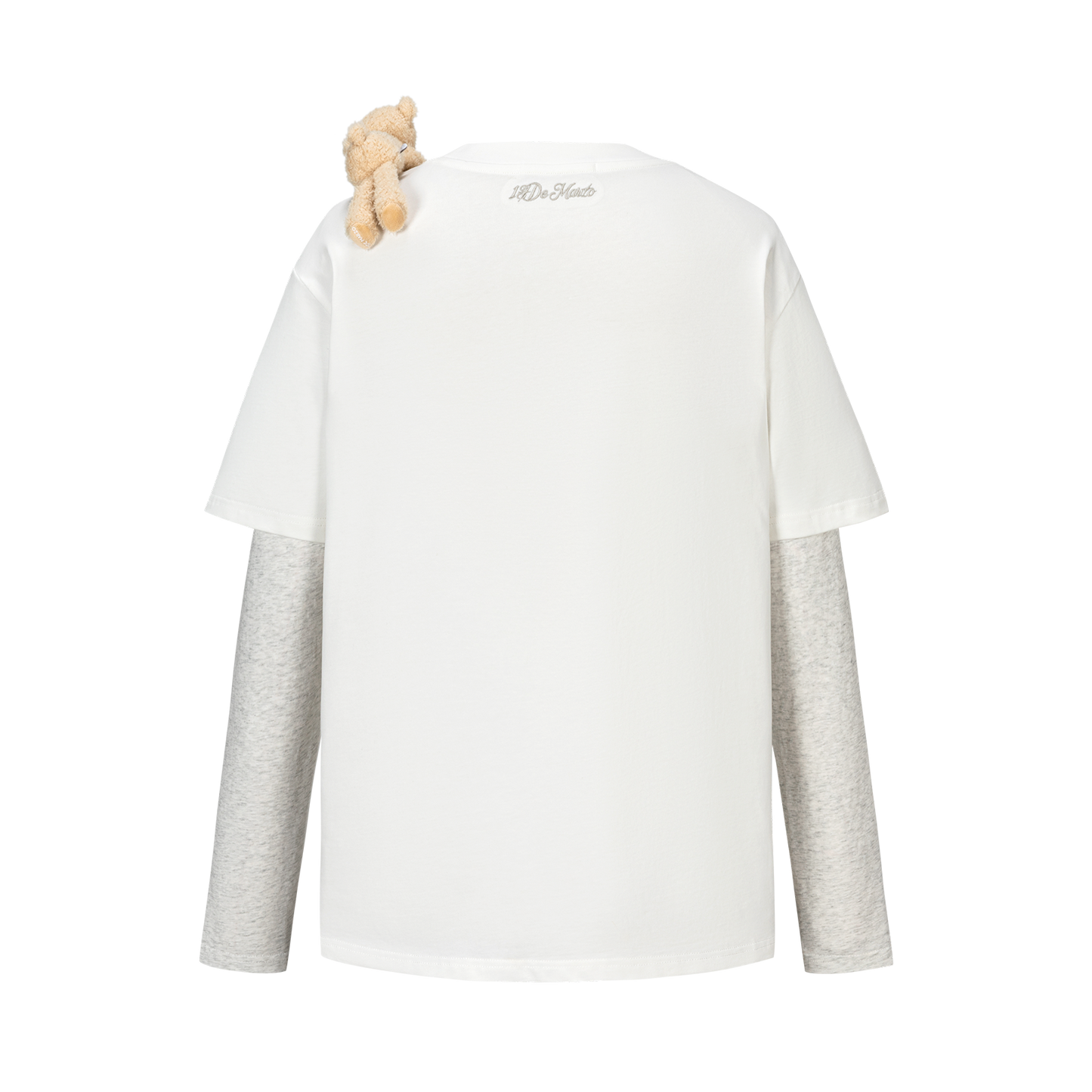 13DE MARZO Luminous Bear Sketch T-shirt White