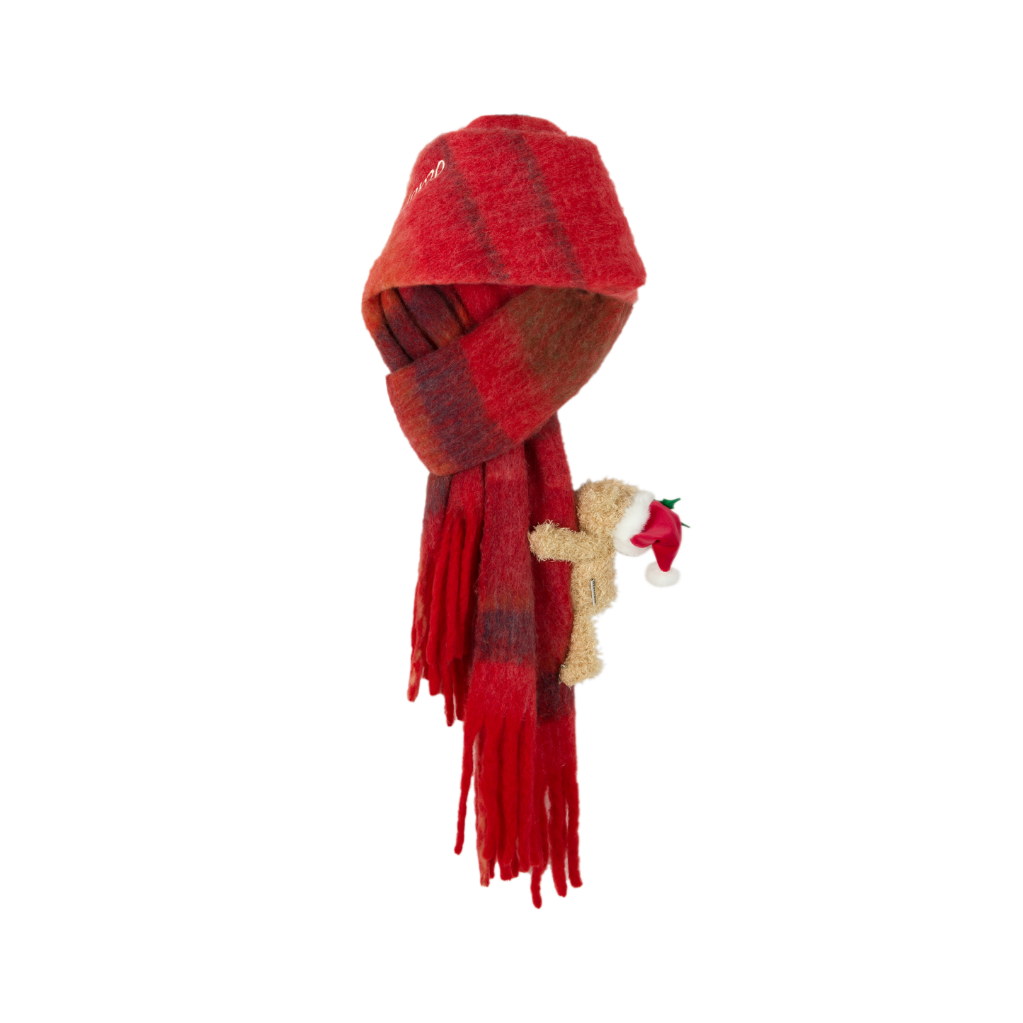 13DE MARZO Christmas Huggable Bear Scarf