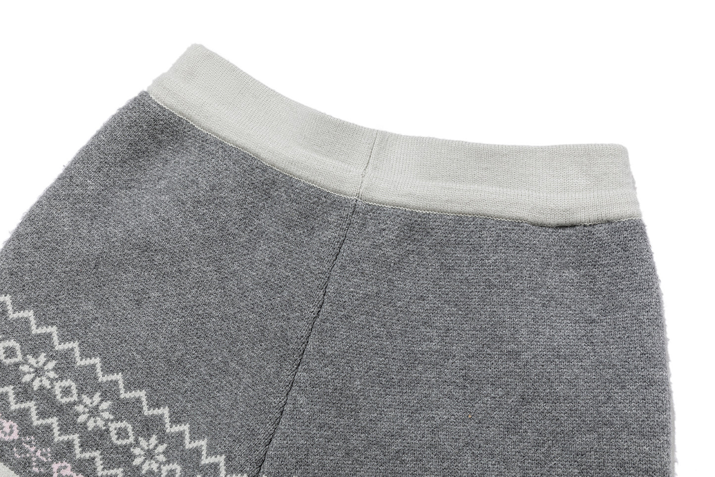 13DE MARZO Fair Isle Down Jacket