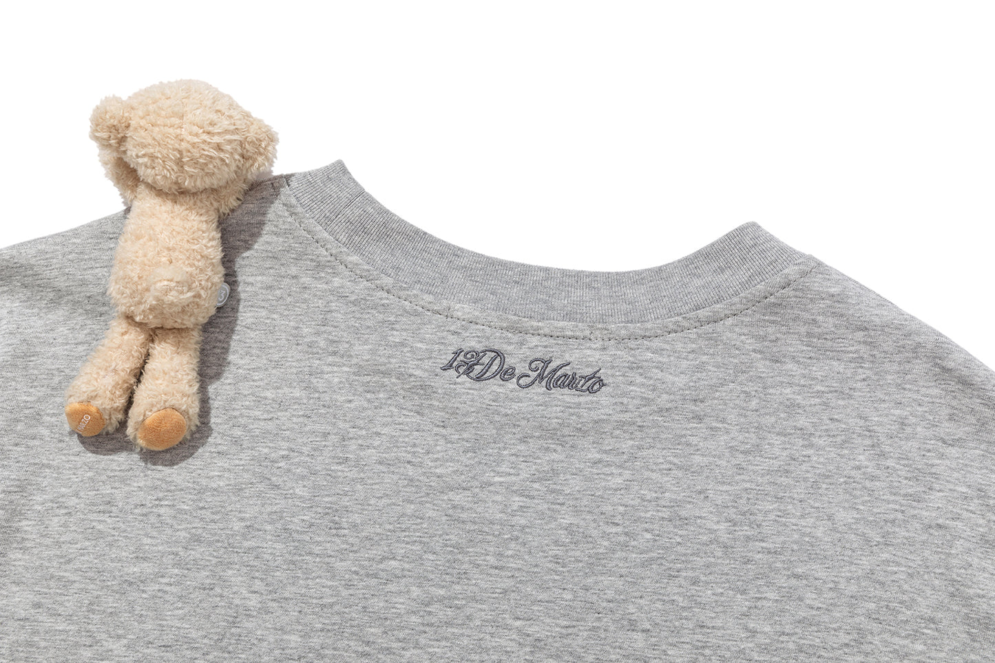 13DE MARZO Luminous Bear Sketch T-shirt Grey