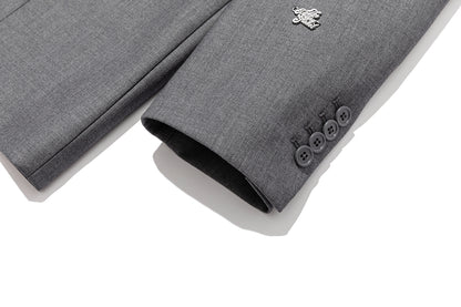13DE MARZO Rolling Stones Bear Suit Grey
