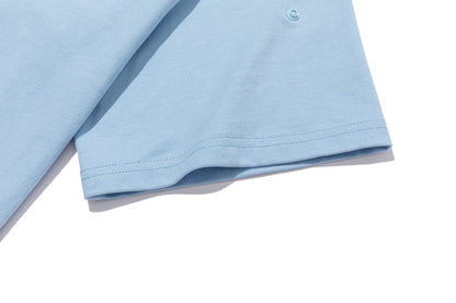 13DE MARZO Nighty Night Bear Pillow Oversized T-shirt Blue