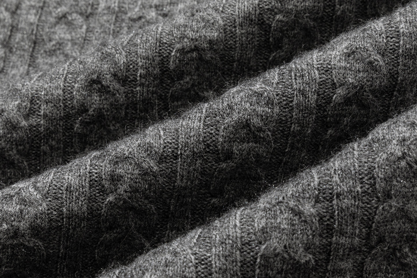13DE MARZO Mini Bear Knit Trousers Grey