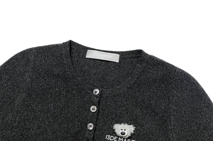 13DE MARZO Doozoo Knit Undershirt Black