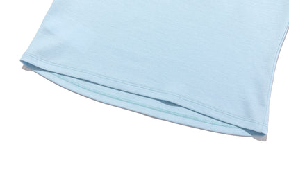 13DE MARZO Nighty Night Bear Tight Tee Blue