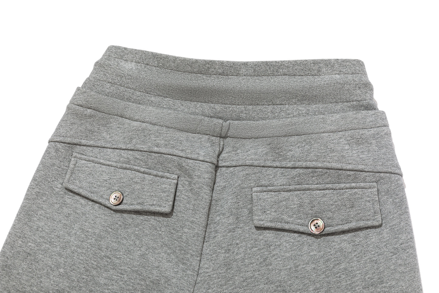 13DE MARZO Snow Bear Micro Flare Sweatpants Grey