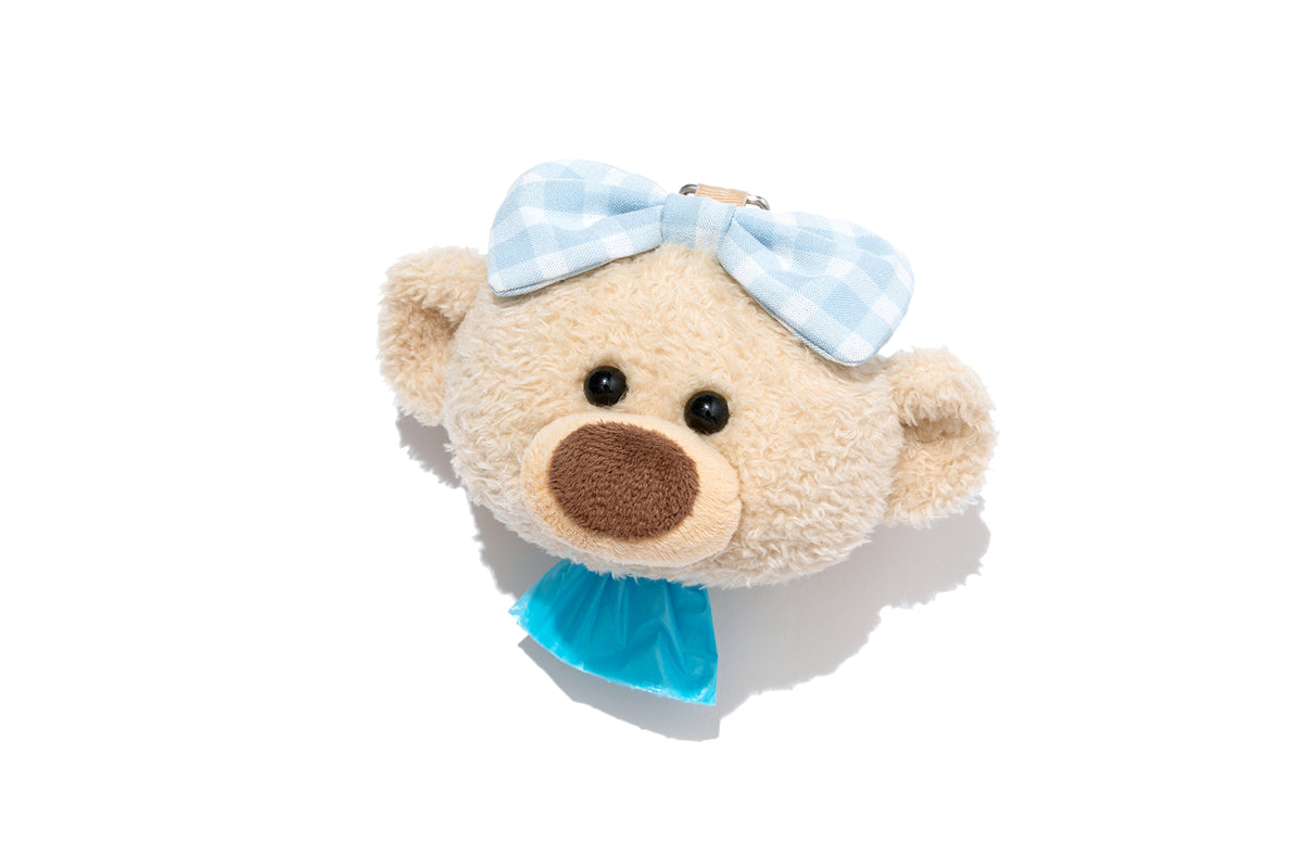 13DE MARZO Pet Portable Bear Waste Bag Blue - 13DE MARZO