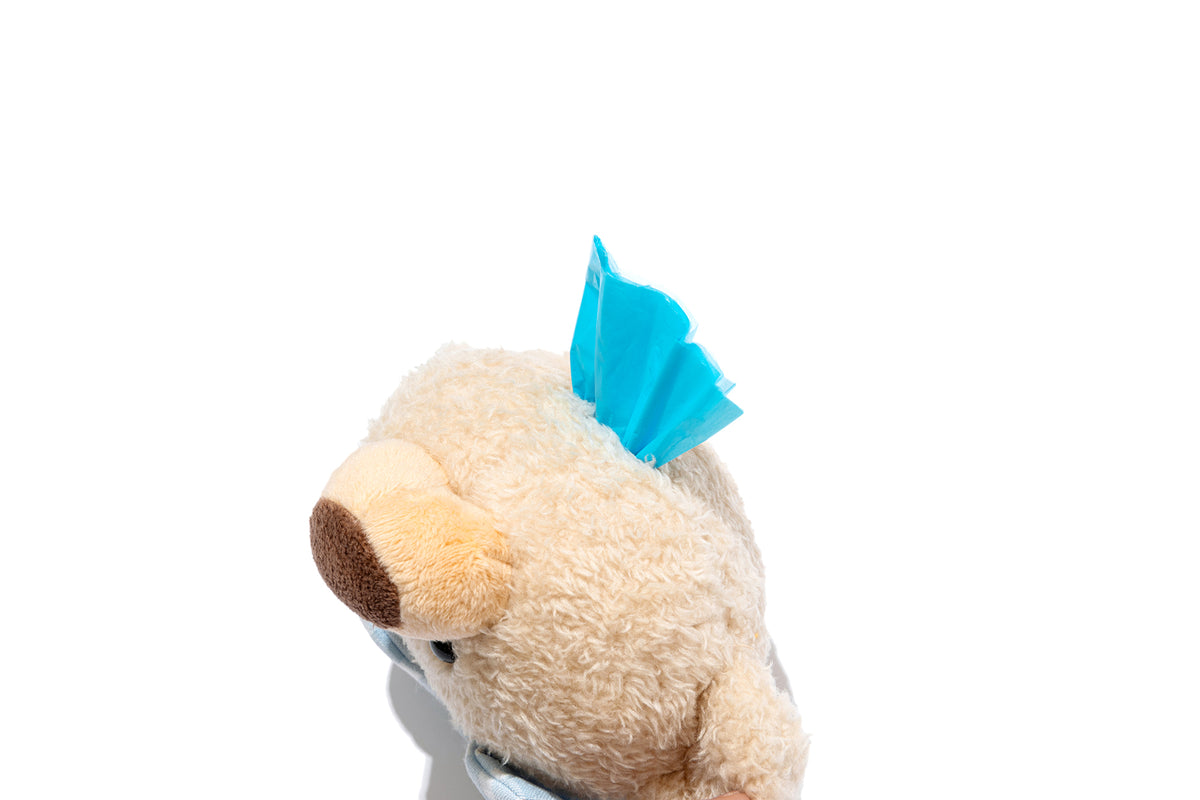 13DE MARZO Pet Portable Bear Waste Bag Blue - 13DE MARZO