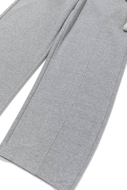 13DE MARZO Doozoo Soft Fleece Pants Grey