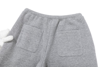13DE MARZO Doozoo Soft Fleece Pants Grey