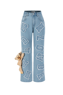 13DE MARZO Doozoo Vintage Logo Jeans