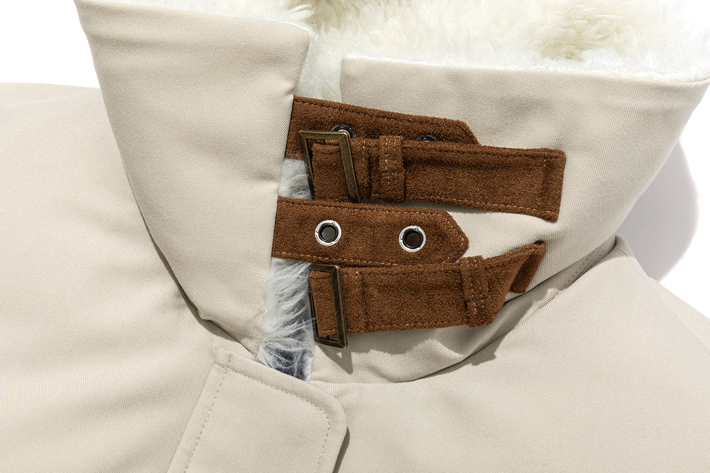 13DE MARZO Marzo Valley Duck Bear Down Vest Khaki