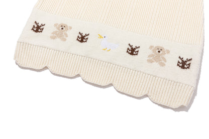 13DE MARZO Marzo Valley Turtleneck Knit Dress